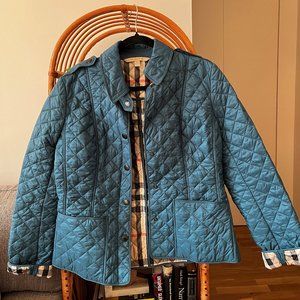 Authentic Burberry Brit Diamond Quilted Jacket